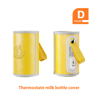 O aquecedor elétrico portátil da garrafa de leite de USB isolou o termostato para o curso de carro