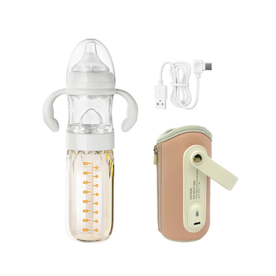 Cólica de mistura da garrafa de bebê da multi fórmula da função anti garrafas de leite de vidro de 8 onças