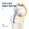 A anti cólica Flip Cap Natural Flow Baby engarrafa o pescoço largo livre de BPA PPSU