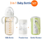 Do bebê customizável do curso de Nicepapa garrafa de bebê do leite da garrafa de alimentação da cólica USB anti com o aquecedor do termostato do armazenamento do pó