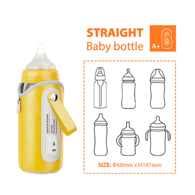 do leite estreito do curso de 8oz 240ml aquecedor portátil BPA da garrafa de bebê livre