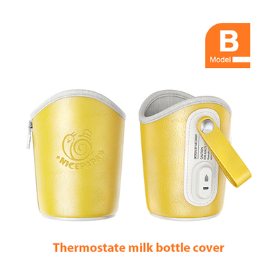 Cada vez que temperatura portátil do aquecedor 10W 42℃ do leite materno do curso do bebê
