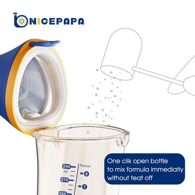 infante da cólica de 180ml /240ml anti que dá mamadeira a garrafa Flip Cap PPSU BPA livre