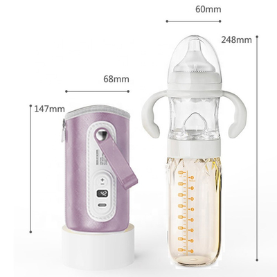 Fórmula da Anti-cólica 240ml que faz a garrafa de bebê de mistura do distribuidor com o aquecedor USB 240ml 3 da garrafa do curso na alimentação de 1 noites
