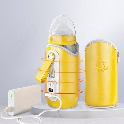 O aquecedor USB da garrafa de alimentação do bebê do leite de USB carregou a temperatura ajustável portátil