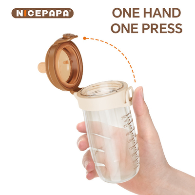 Out-Center Não-Filamentado Para Limpeza Fácil Vidro Flip-Cap Bebê Bottles Produto recém-nascido Velocidade lenta