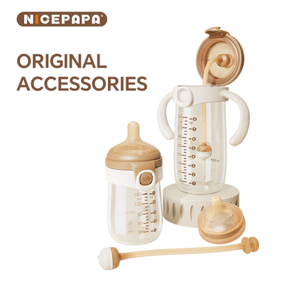 Out-Center Não-Filamentado Para Limpeza Fácil Vidro Flip-Cap Bebê Bottles Produto recém-nascido Velocidade lenta