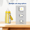 PVC portátil BPA do aquecedor da garrafa do curso de USB do leite materno livre para a alimentação da noite