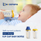 Anti garrafas de alimentação azuis plásticas de Flip Cap Baby Bottle 240ml PPSU da cólica